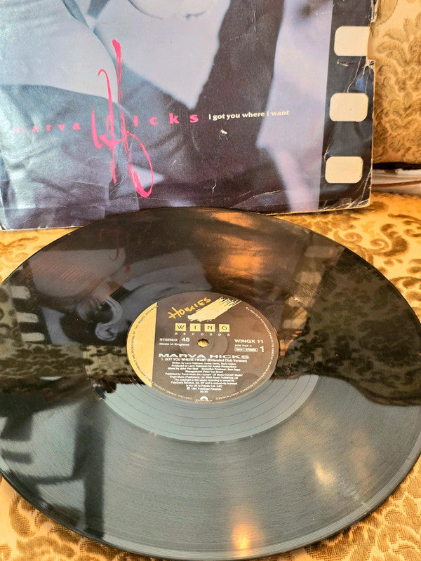 Marva Hicks – I Got You Where I Want Vinyl Record