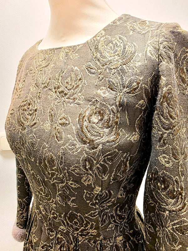 Vintage 80's Midi Dress