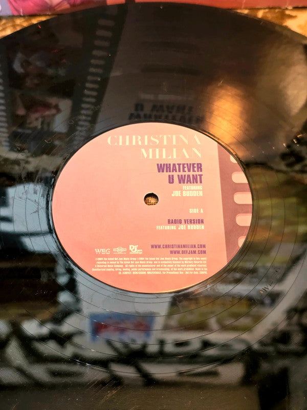 Christina Milian Featuring Joe Budden – Whatever U Want Vinyl Record