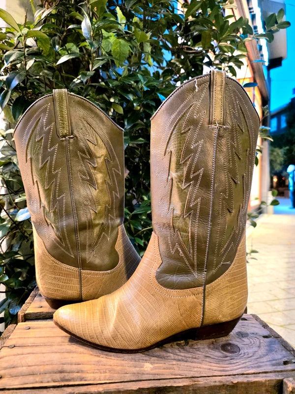 Vintage 80's / 90's Luminar Cowboy Boots
