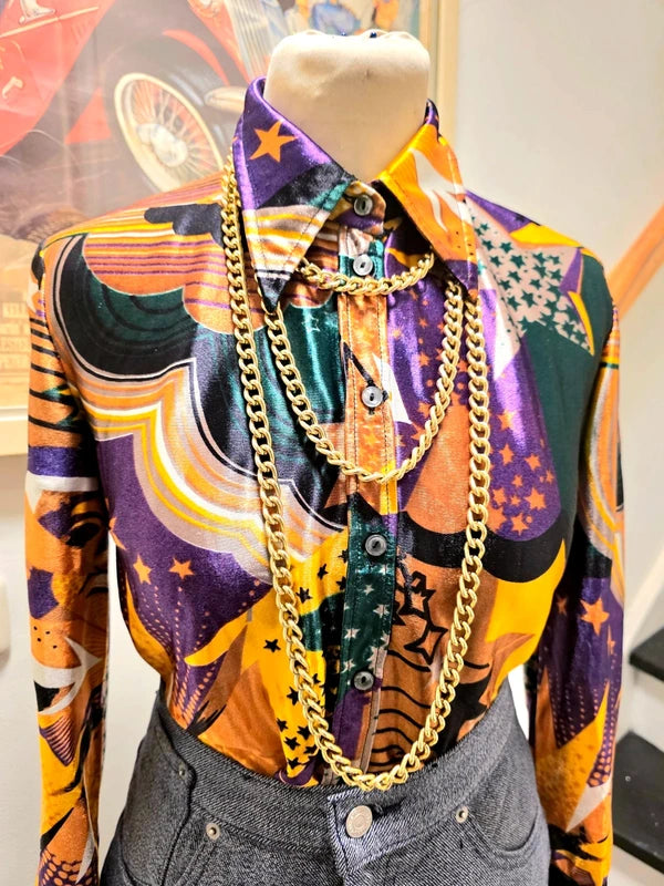 Vintage 70's Gran Chic Parisienne Shirt