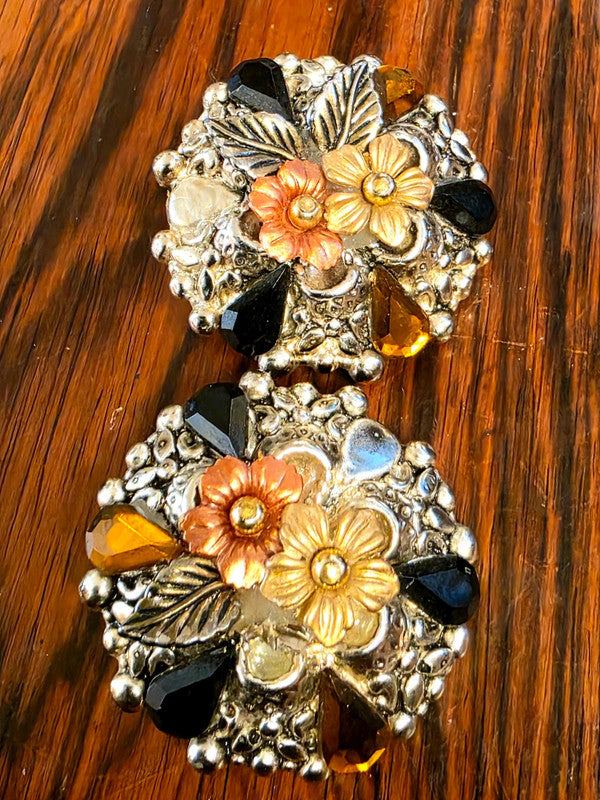 Deadstock Brand New Vintage 80s Clip-on Earrings