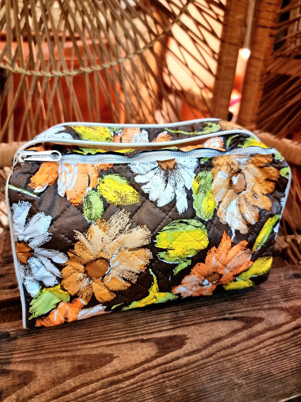 Vintage 70's Toiletry Bag