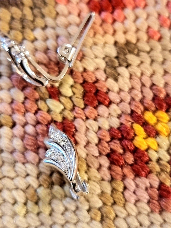Vintage Wing Clip-On Earrings