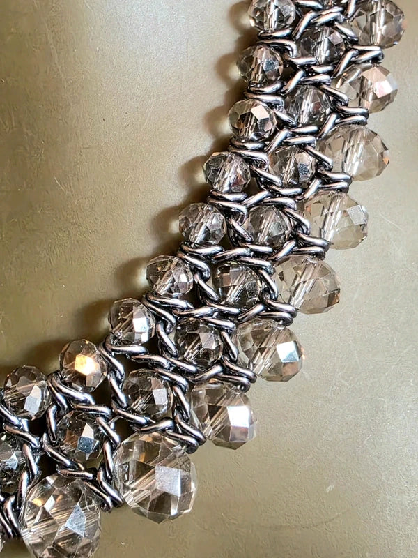 Vintage 80's Beaded Necklace