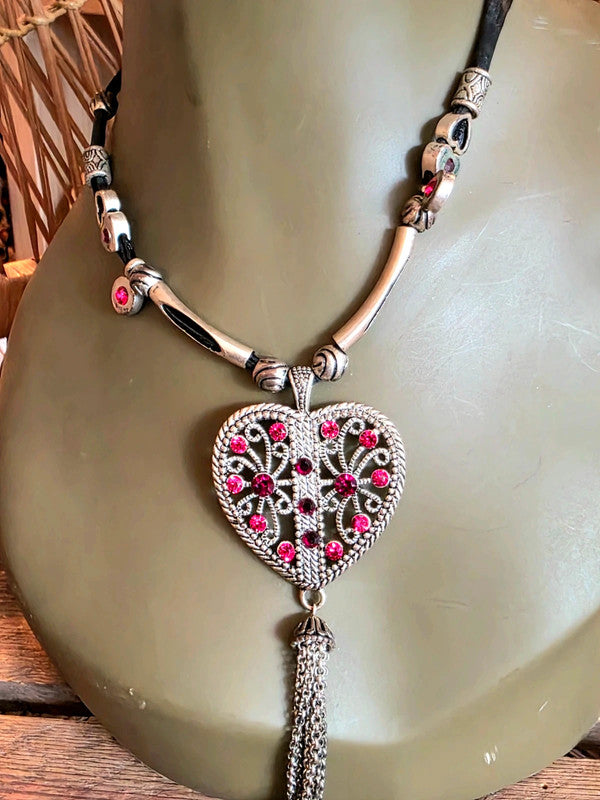 Vintage 90's Heart Necklace
