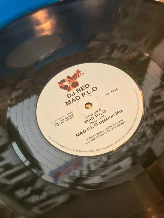 DJ Red – Mad P.L.O Vinyl Record
