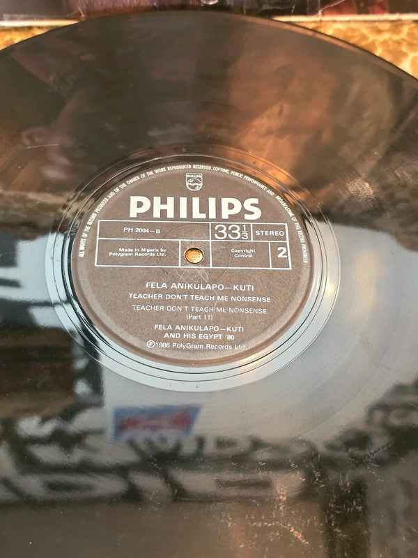 Fela Anikulapo Kuti – Teacher Don't Teach Me Nonsense Vinyl Record