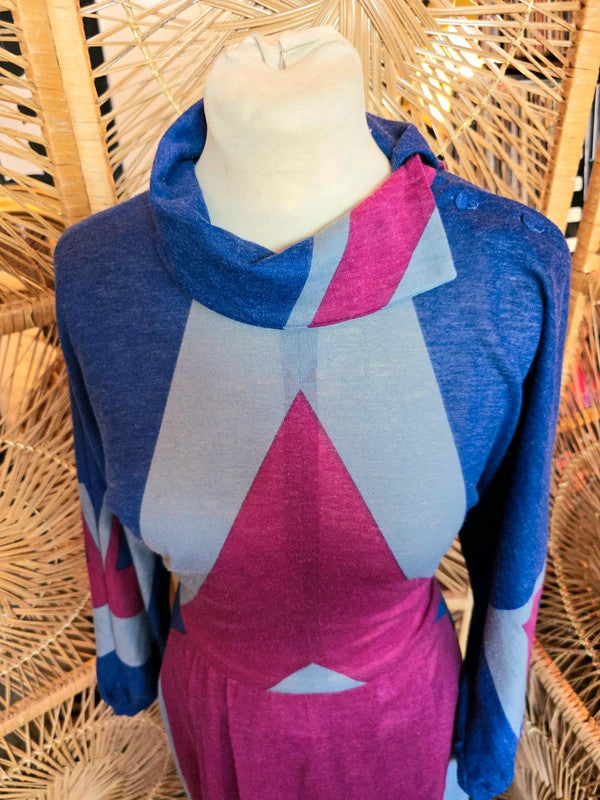 Vintage 1980's Batwing Dress