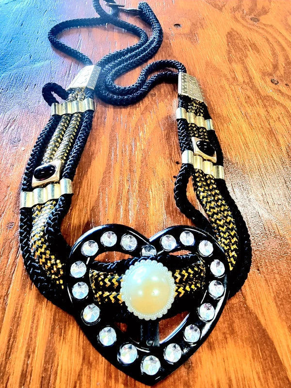 Vintage 1980's Rope Belt