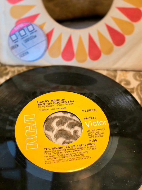 Henry Mancini – Love Theme / The Windmills Of Your Mind Vinyl Record