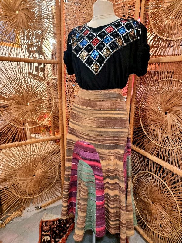 Brand New Hand-Woven Cotton Thai Traditional Skirt