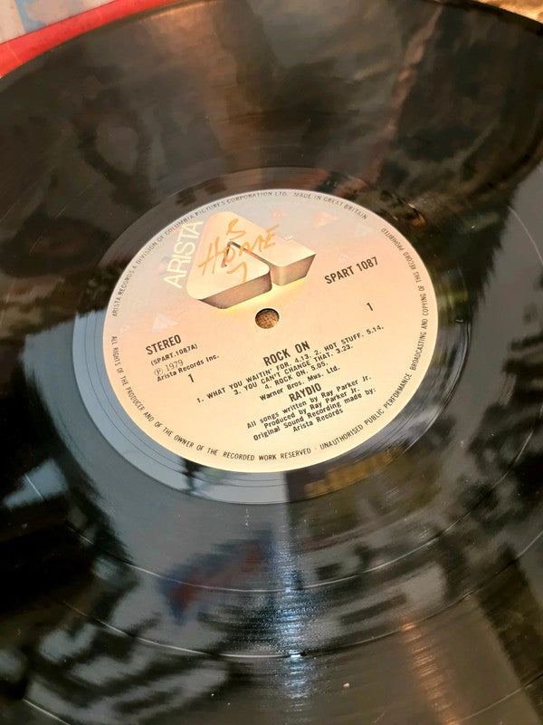Raydio – Rock On Vinyl Record