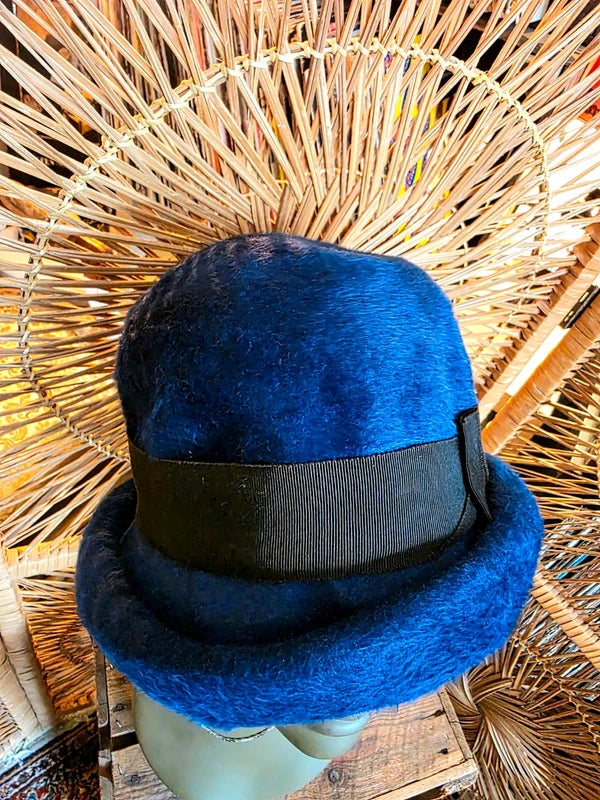 Vintage 60's Edwardian Fedora Hat