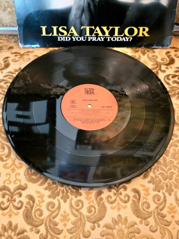 Lisa Taylor – Did You Pray Today? Vinyl Record