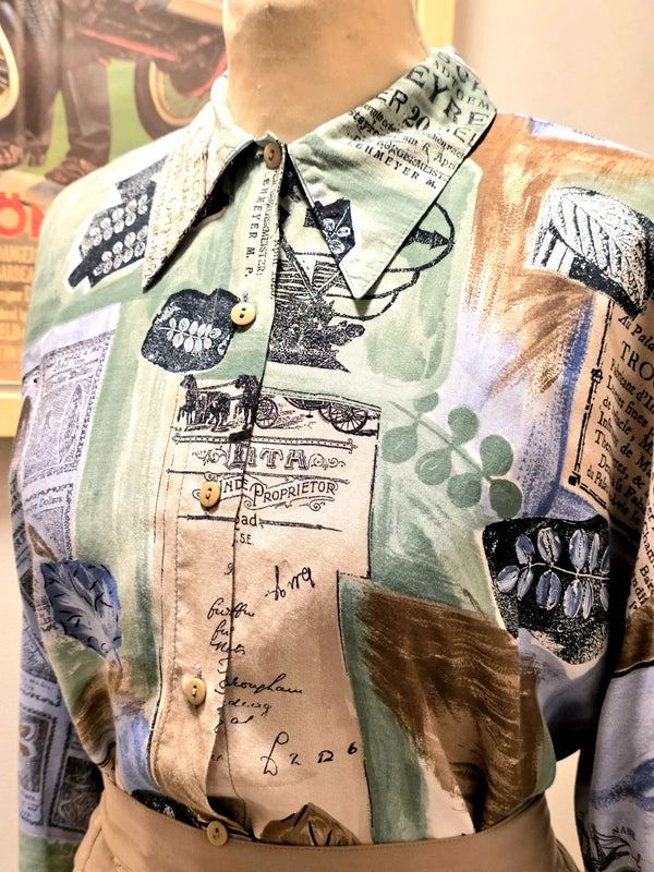 Vintage 1990's Print Shirt