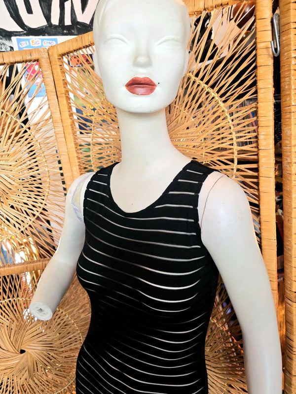 Vintage Excite Sleeveless Maxi Dress