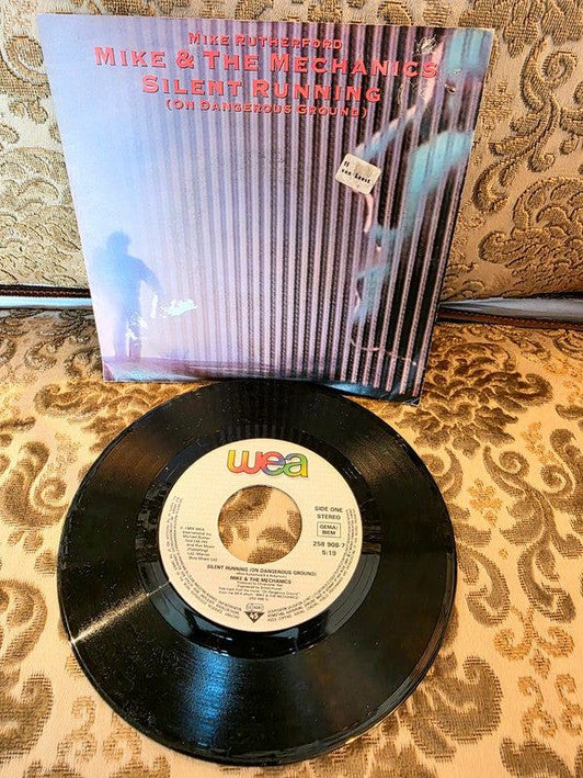 Mike & The Mechanics – Silent Running On Dangerous Ground Vinyl Record