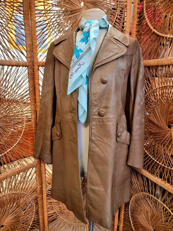 Vintage 70's Trojan Trenchcoat