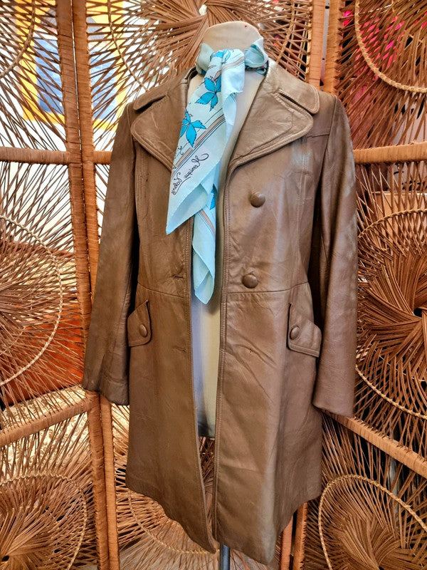 Vintage 70's Trojan Trenchcoat