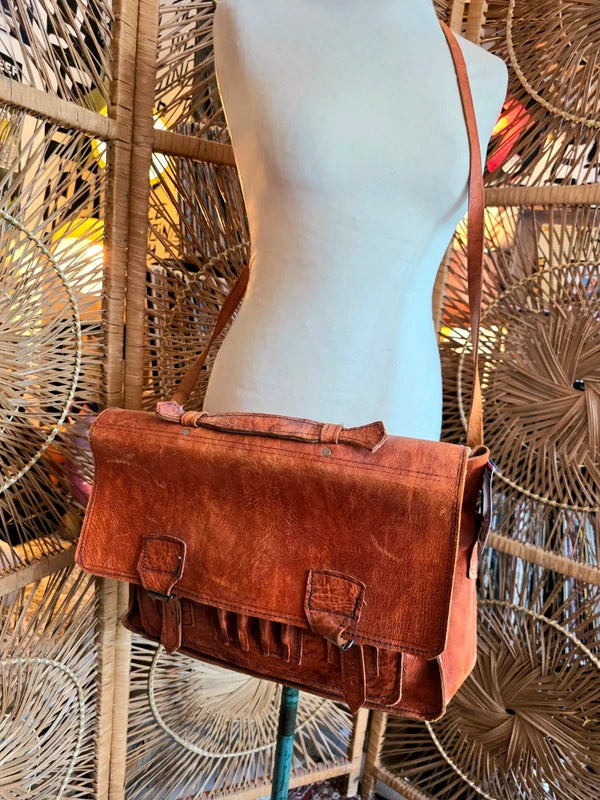 Vintage 70's / 80's Messenger Bag
