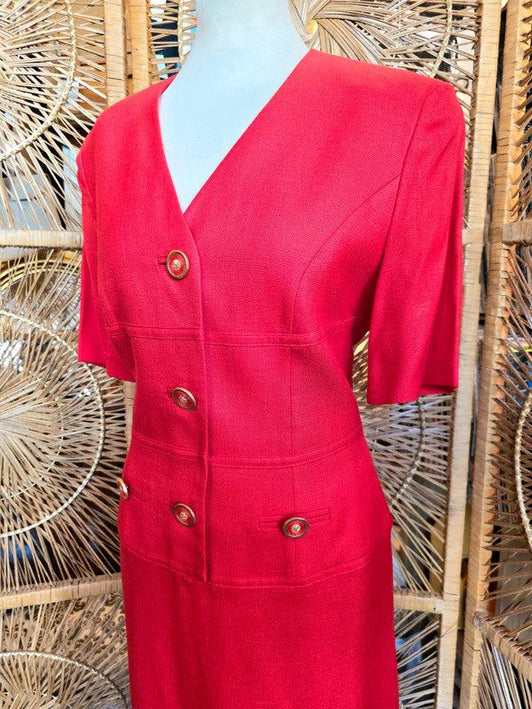 Vintage 80's Louis Féraud Dress