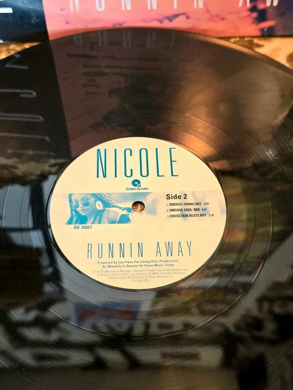 Nicole – Runnin' Away E-Smoove Remixes Vinyl Record