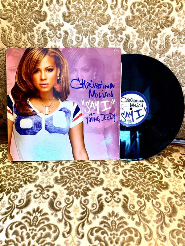 Christina Milian Ft. Young Jeezy – Say I Vinyl Record