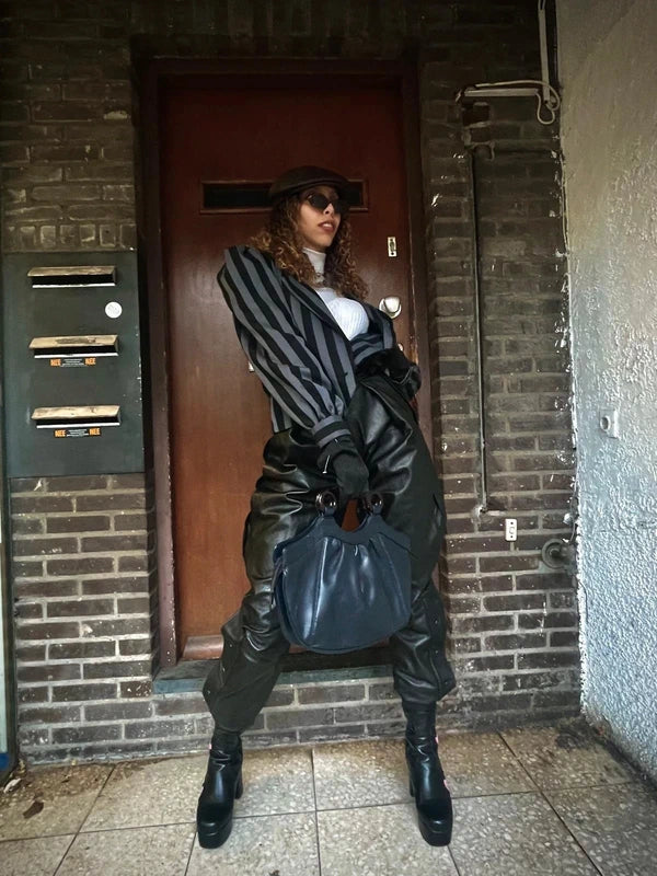 Vintage 80´s Leather Trouser