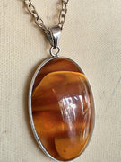 Vintage Gemstone Pendant Necklace