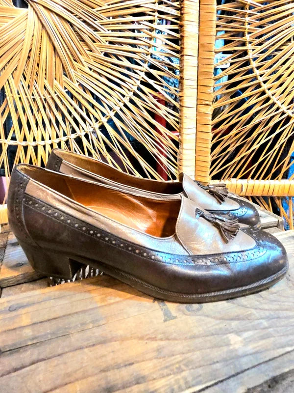 Vintage 80's Bally Suisse Vasano Shoes