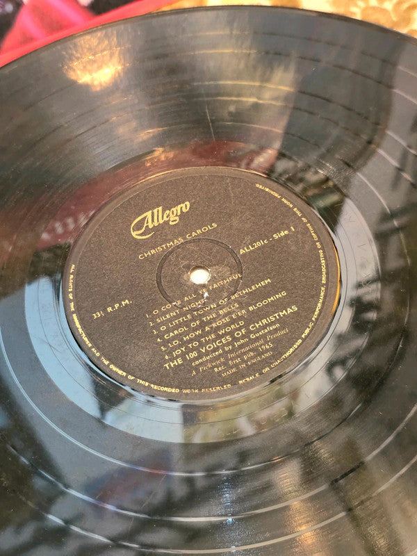 John Gustafson – Christmas Carols Vinyl Record