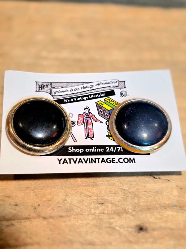 Vintage 80's Clip-On Earrings