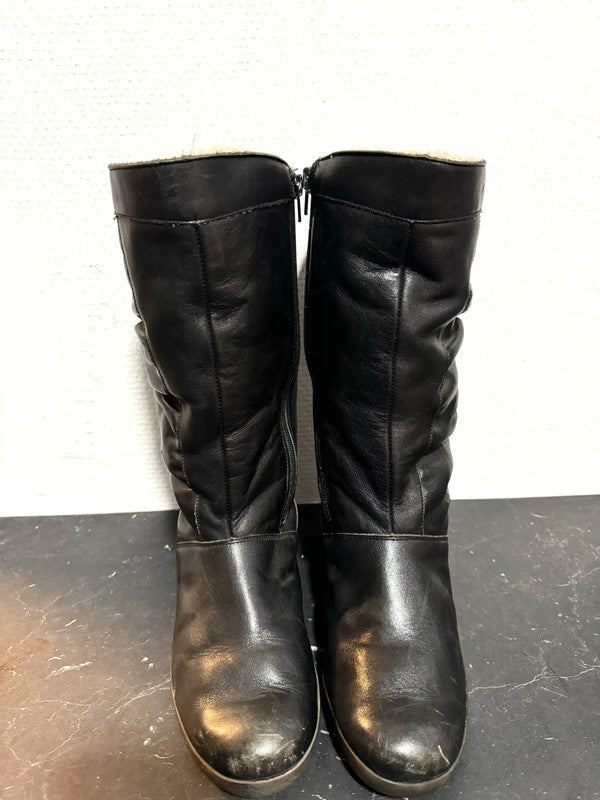 Vintage 80s zip up boots