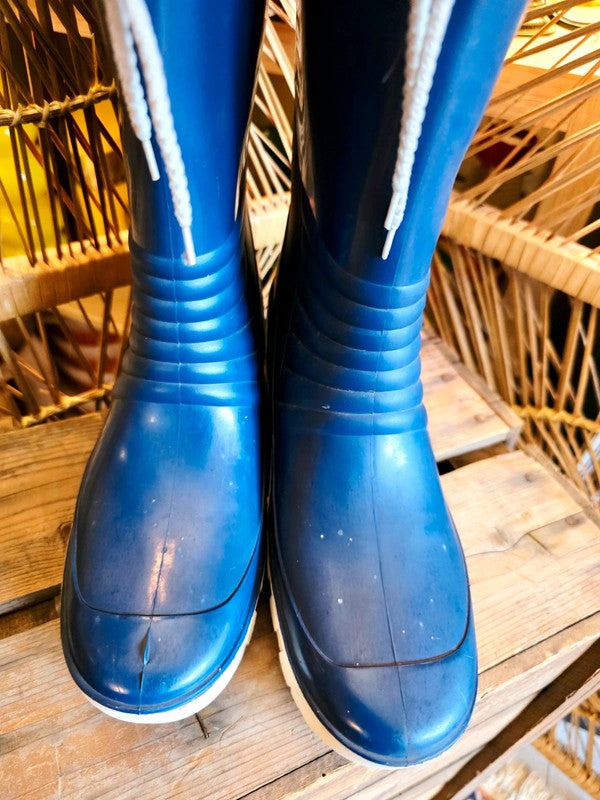 Vintage 70's /80's McKinley Rubber Sailing Wellington Boots