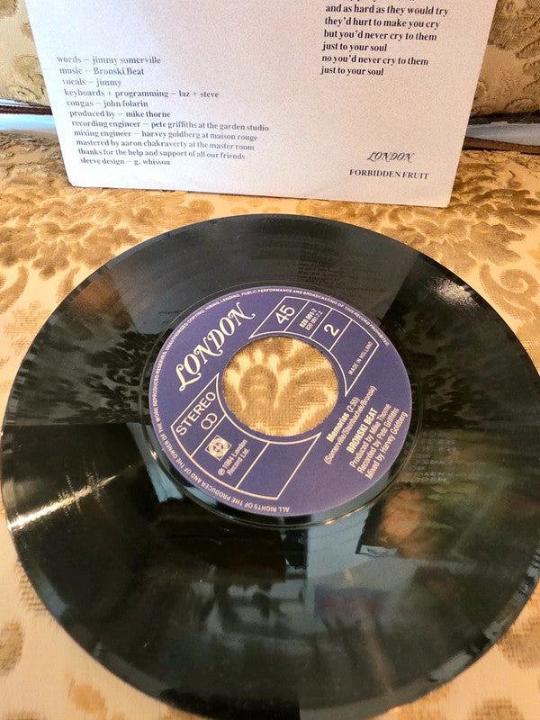 Bronski Beat – Smalltown Boy Vinyl Record