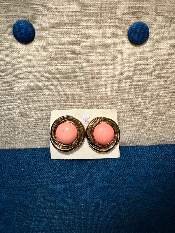 Vintage 80s Clip-Ons Earrings