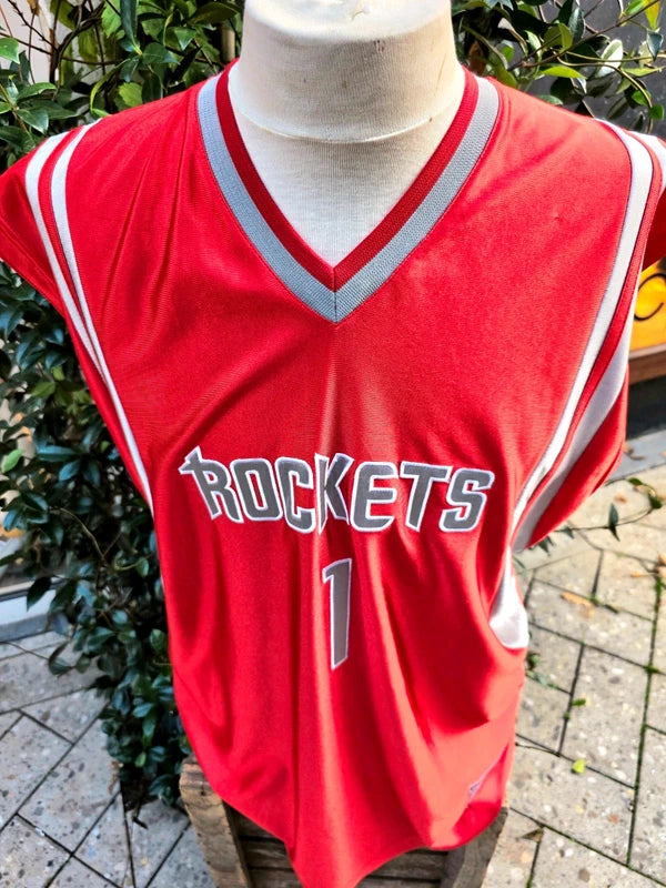 Vintage 2000's Rockets McGrady Basketball Jersey
