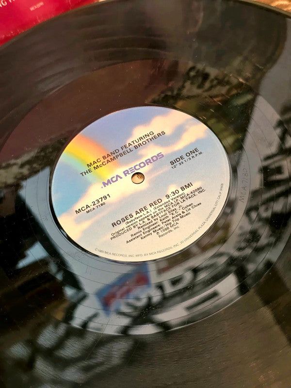 Mac Band Featuring The McCampbell Brothers – Roses Are Red Vinyl Record