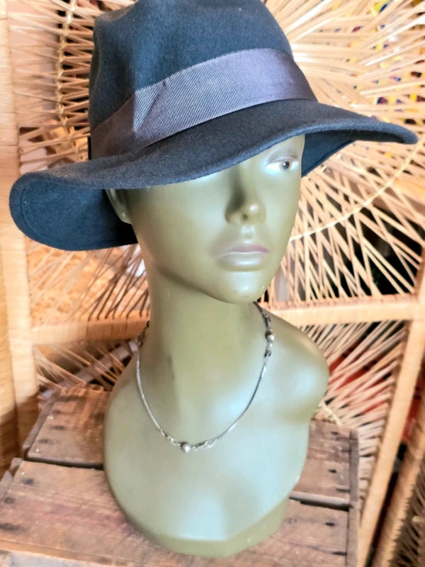 Vintage 60s Fedora Hat