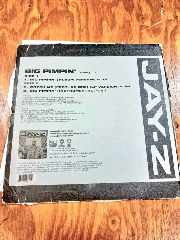 Jay-Z – Big Pimpin'