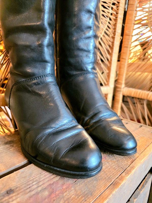 Vintage 80's Leather Boots