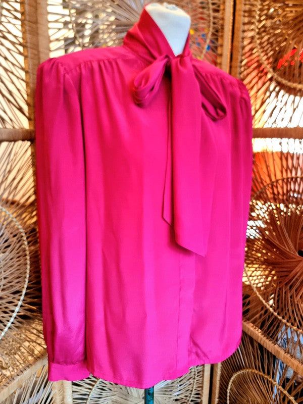 Vintage 1980's Edgar Vos Boutique Secretary Shirt