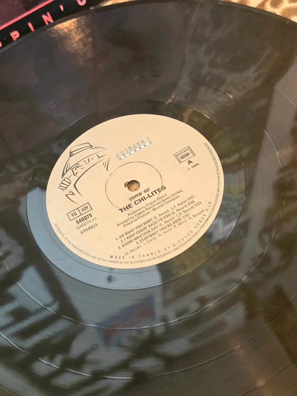 The Chi-Lites – Steppin' Out Vinyl Record