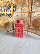 Vintage 70s Bay Keramik Floor Ceramic Vase By Bodo Mans West Germany