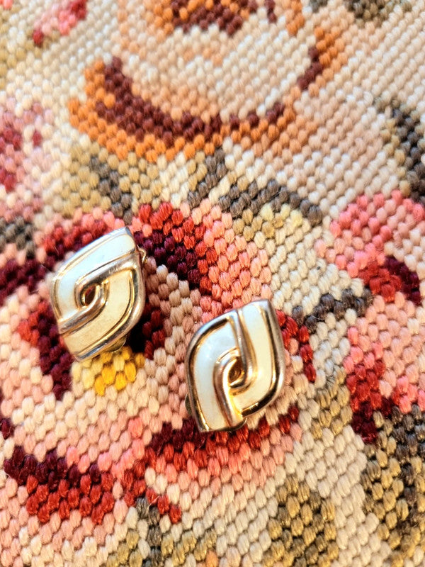 Vintage 80's Clip-On Earrings