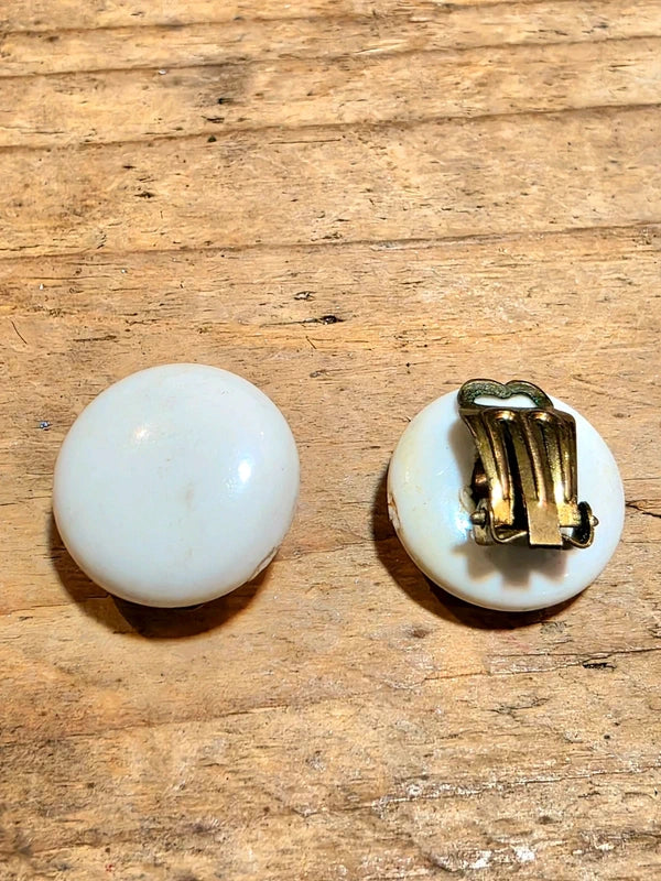 Vintage 80's Clip-On Earrings