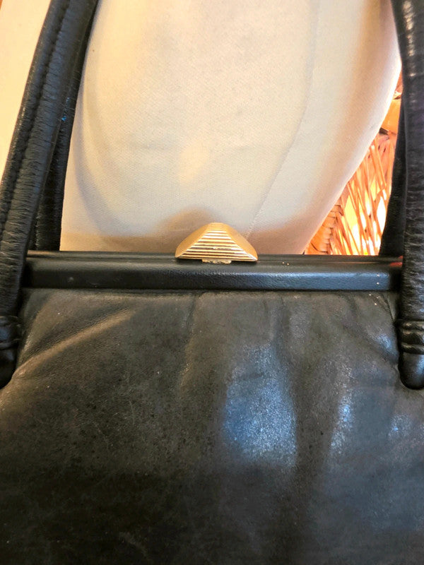 Vintage 50s / 60s Leather Handbag