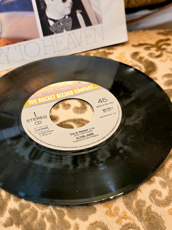 Elton John – Cry To Heaven Vinyl Record