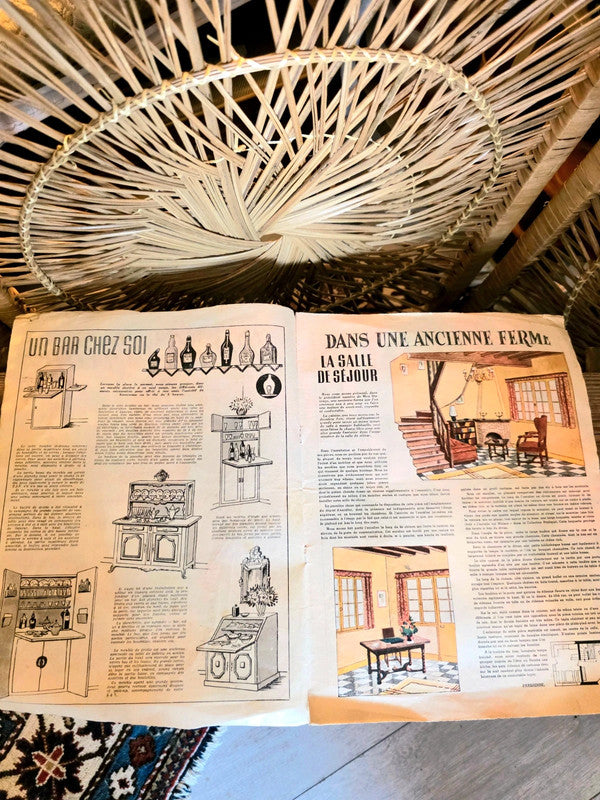 Vintage 1953 Mon Ouvrage Magazine